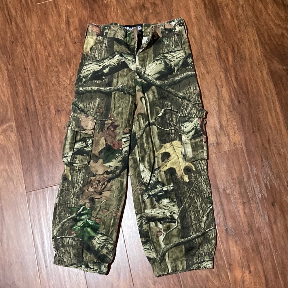 Kids Unisex Hunting Cargo Pants- S